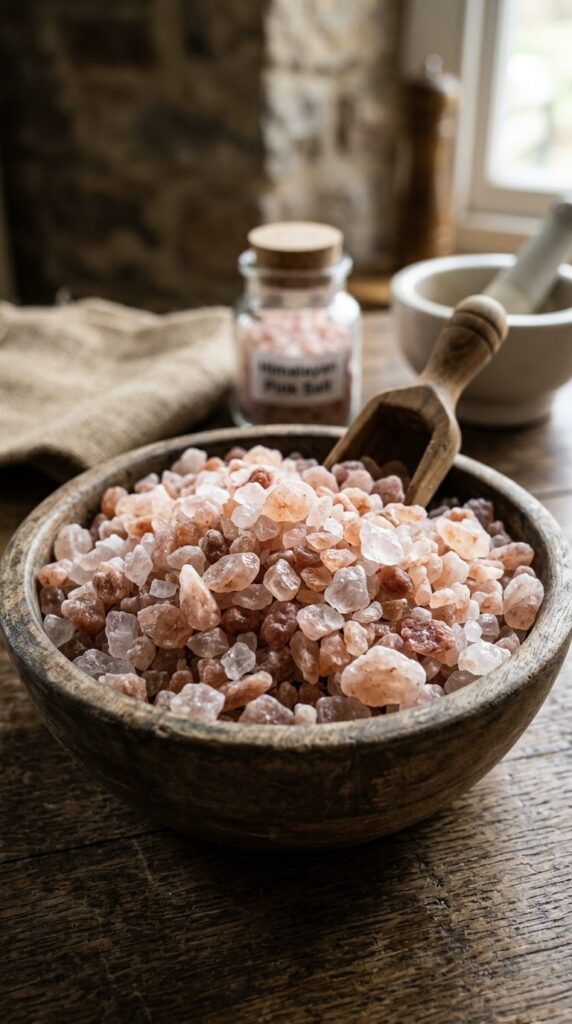 coarse pink himalayan salt