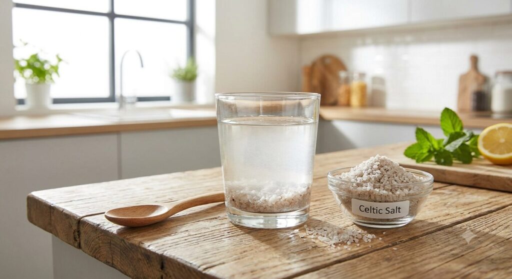 body detox salt water cleanse