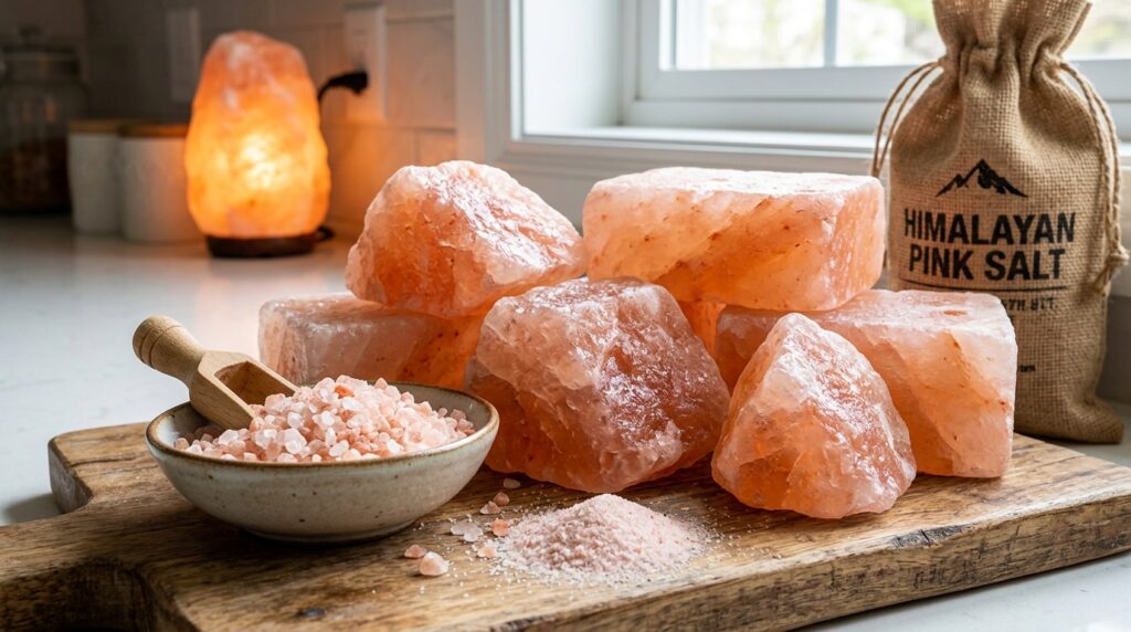 Benefits of Himalayan pink salt and its natural mineral content