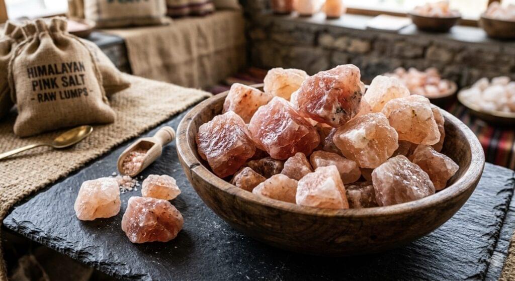Himalayan Edible Pink Salt Lumps