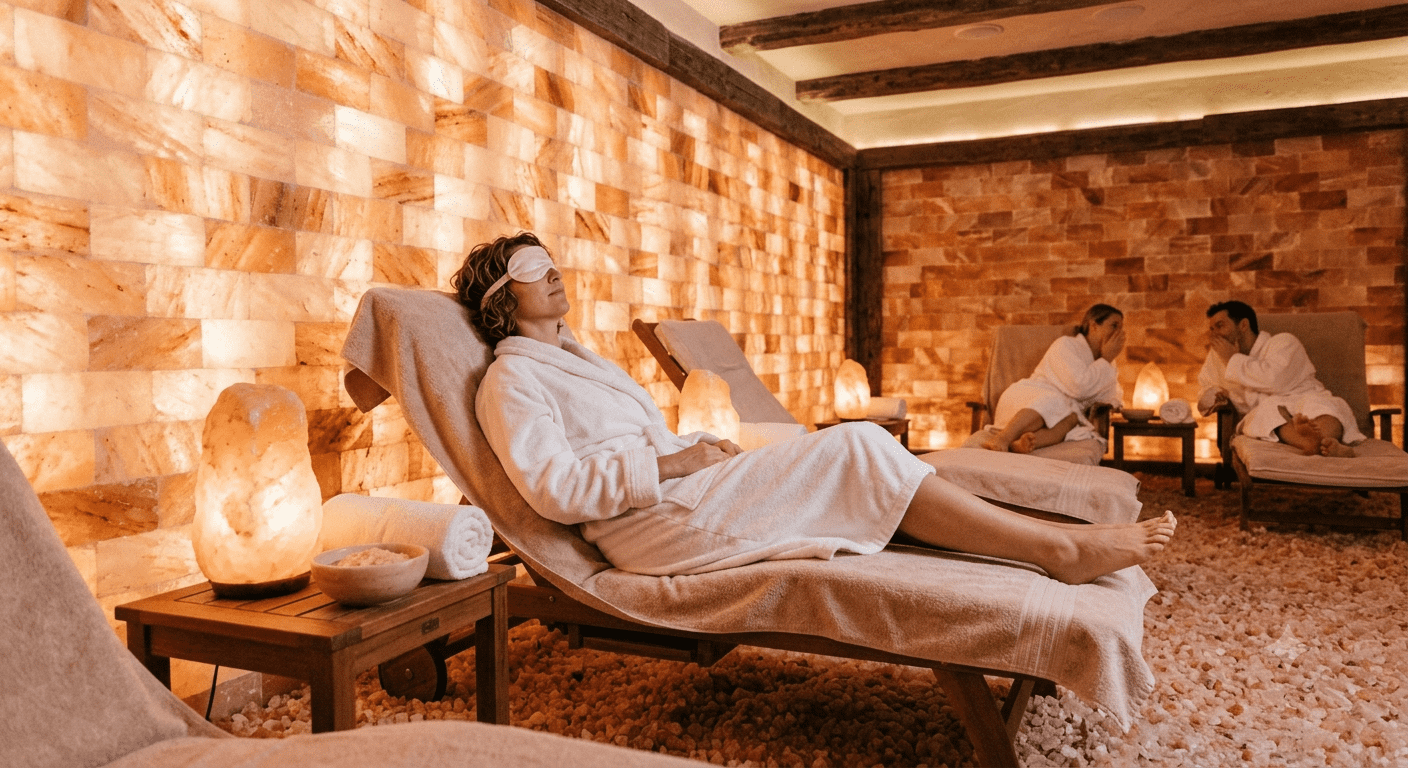himalayan pink salt spa