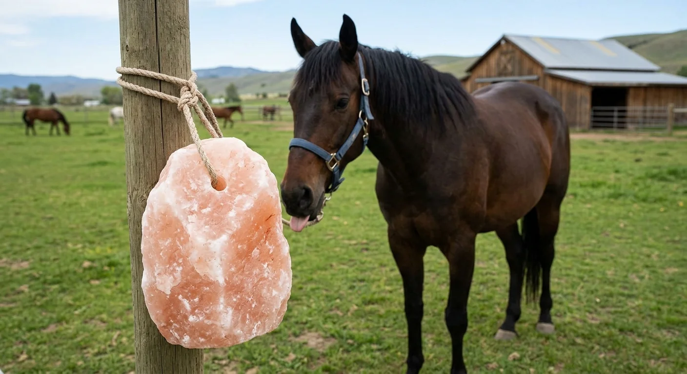 Himalayan Salt Block for Horses